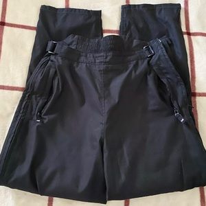 Polo Jeans Ralph Lauren Pants Zippers , Open Legs sides, Black Size M